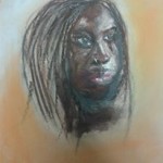 Charnwood life drawing pastel