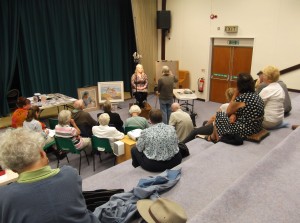 Loughborough painting demonstration