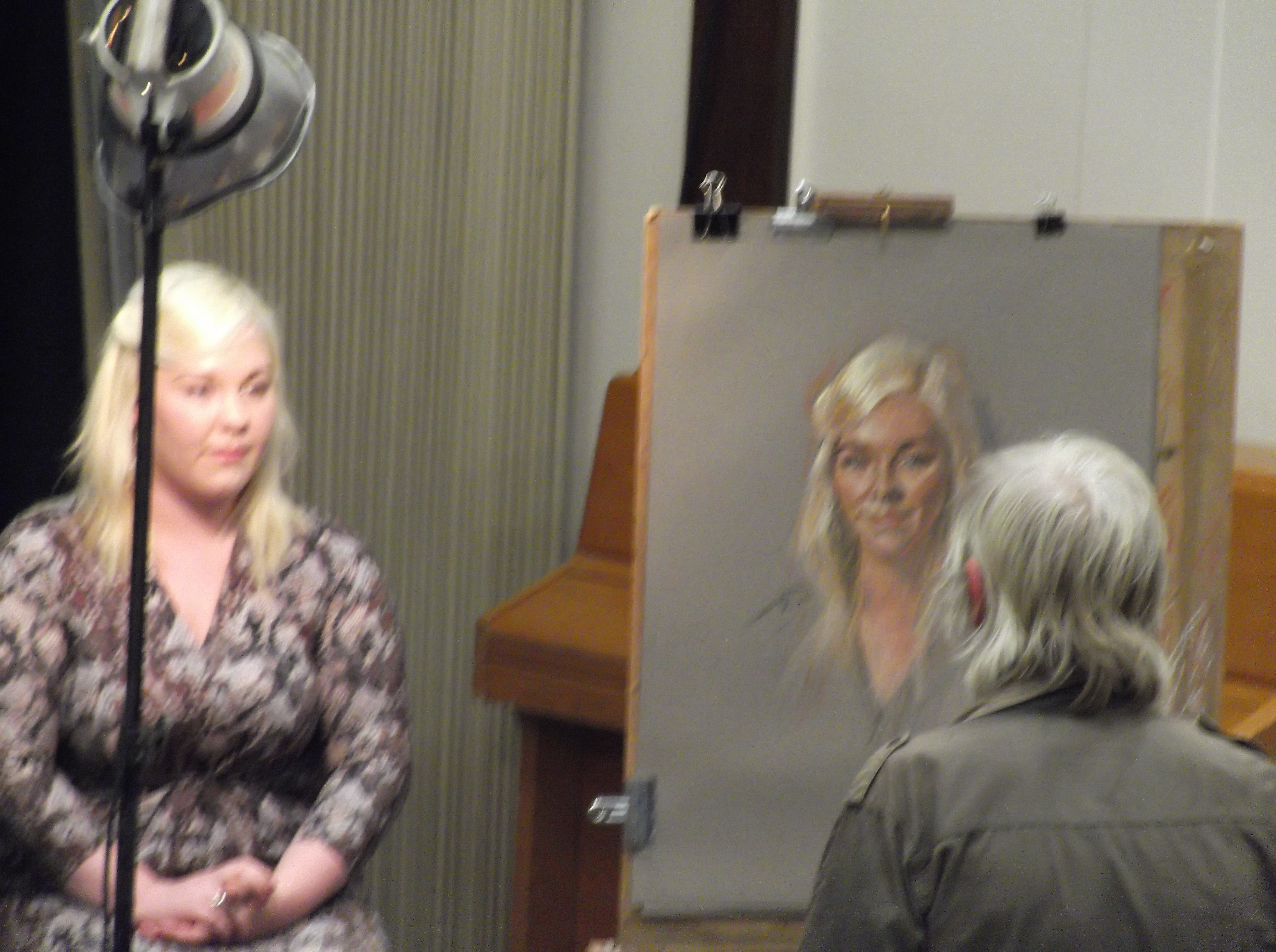 Rob Wareing Pastel Portrait