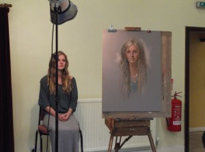 Rob Wareing pastel demonstration