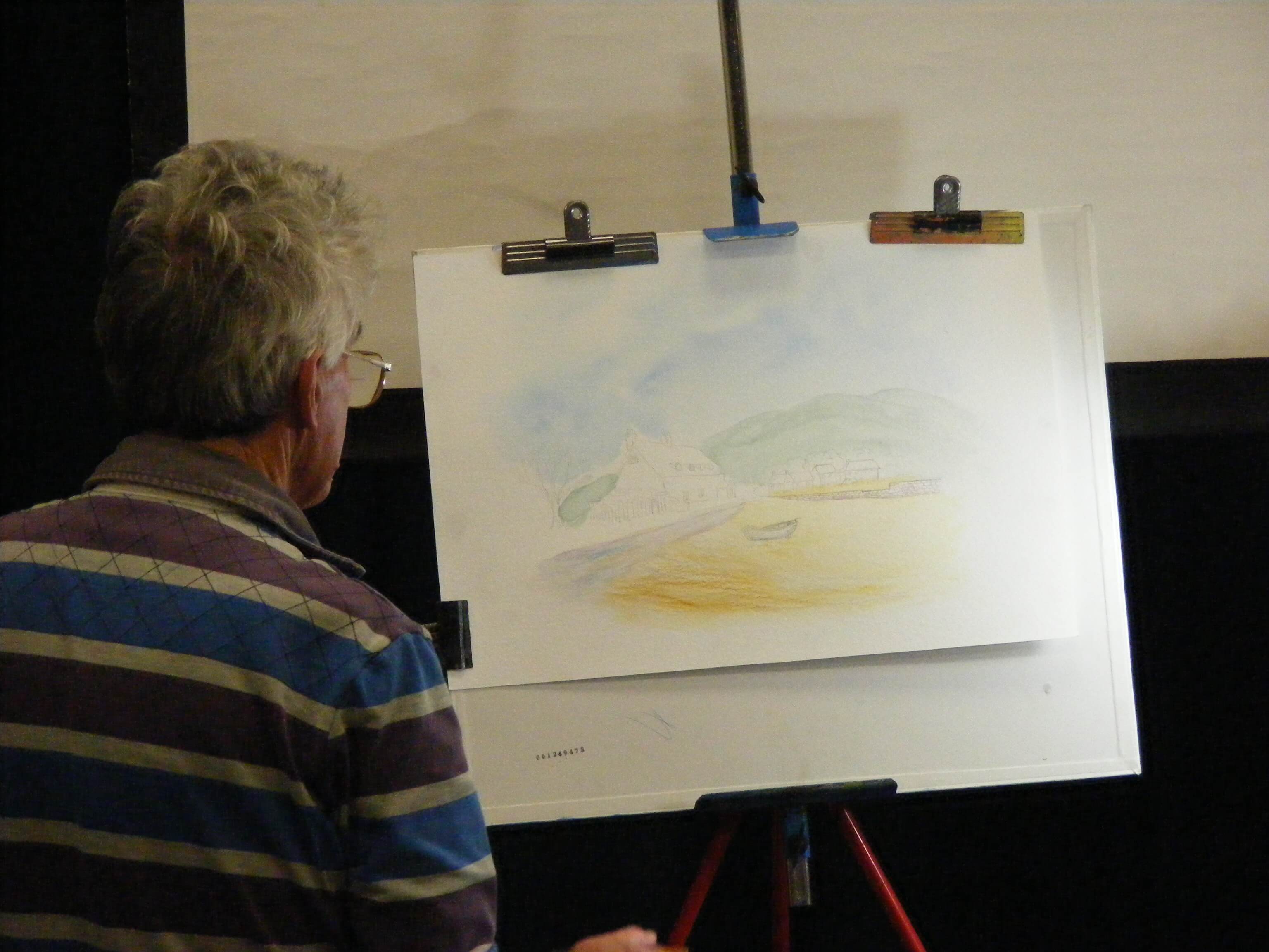 Paul Howard at Charnwood Drawing and Painting CLub