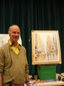 Tim Rose Watercolour demonstration