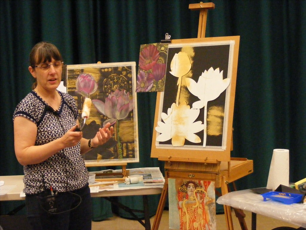 Sue Faulks demo October 2016 painting